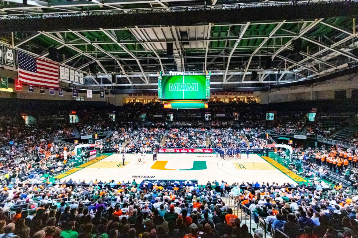 The crowd was excited as the Canes pulled out a nail-biting with over the Cavaliers on Tuesday.